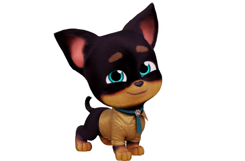 Paris and Pups Character - Baby