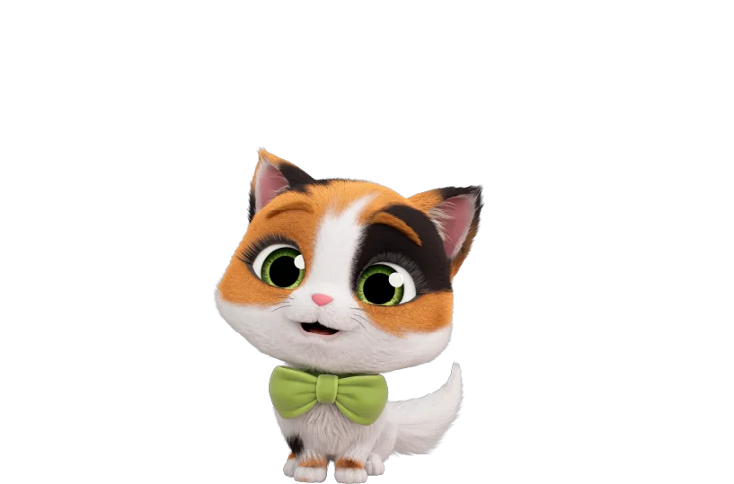 Paris and Pups Character - Cutesie