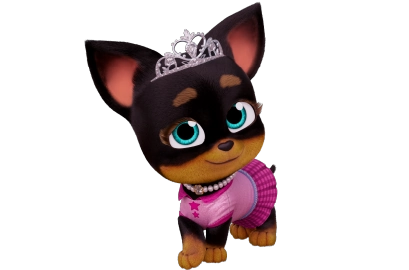 Paris and Pups Character - Diamond Fancy